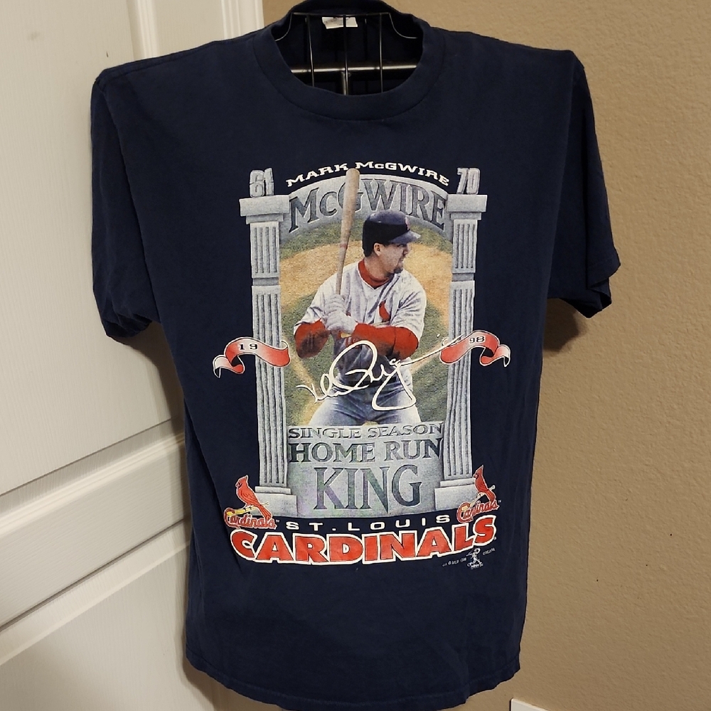 Vintage 1998 Mark McGwire St. Louis Cardinals T-Shirt
